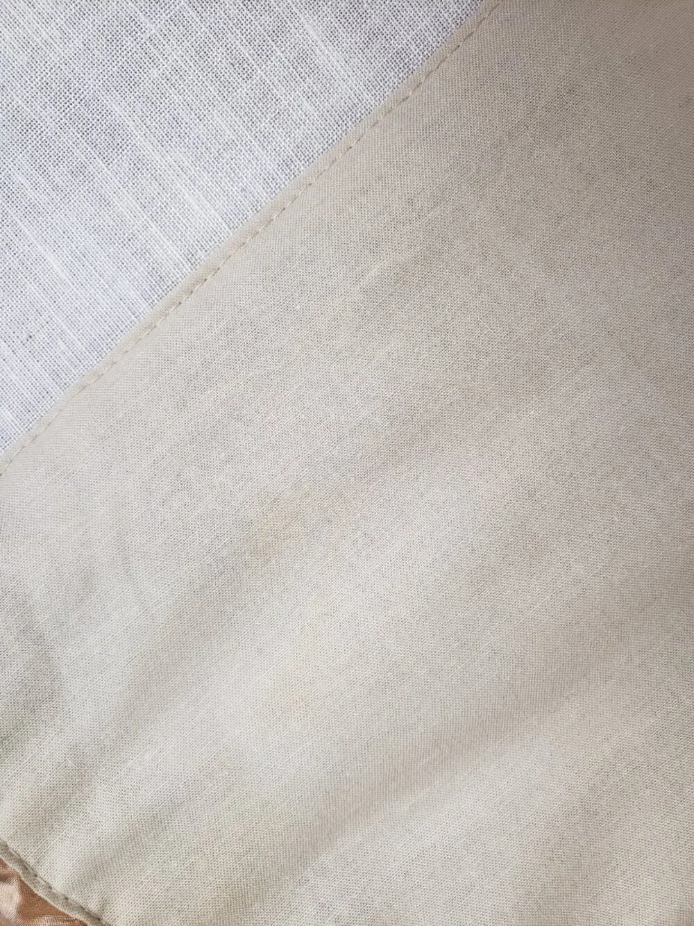 Pier 1 Imports Mini Table Runner Neutral Sequin Metallic Floral Textured 14x36